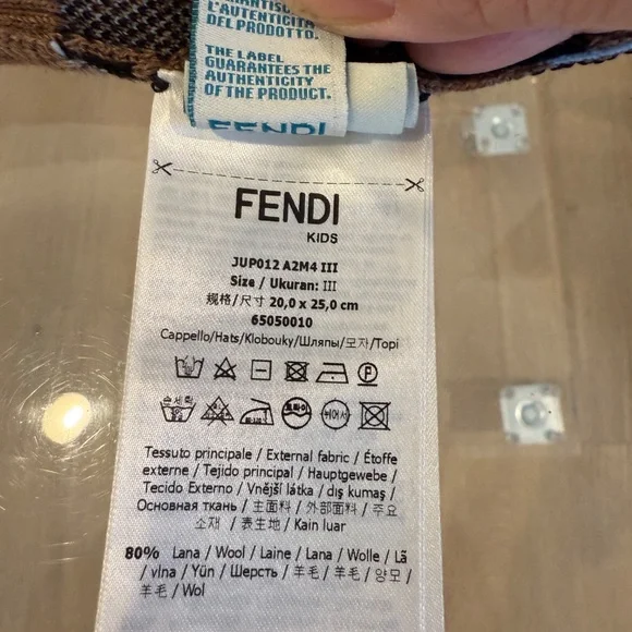 Fendi Kids Beanie